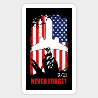 9/11 Never Forget Magnet